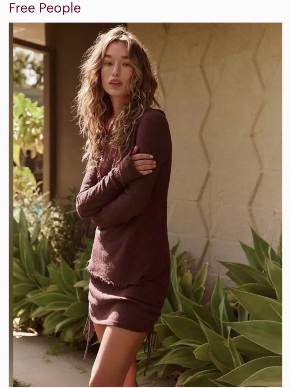 Free people skirt set